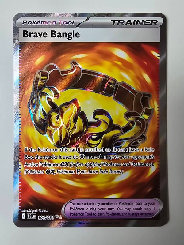 BRAVE BANGLE (PITCH BLACK 104/084) (TRADING CARD)