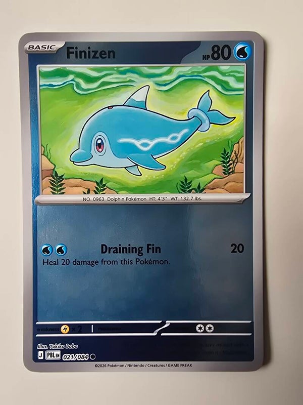 FINIZEN (PITCH BLACK 021/084) (REVERSE HOLO) (TRADING CARD)