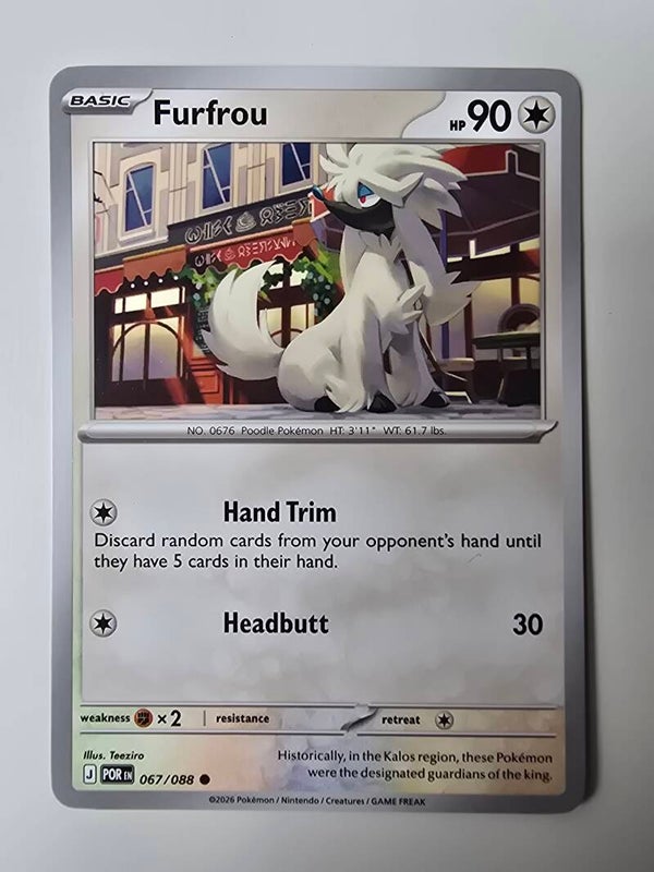 FURFROU (JOURNEY TOGETHER 067/088) (TRADING CARD)
