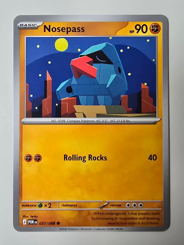 NOSEPASS (PERFECT ORDER 037/088) (TRADING CARD)