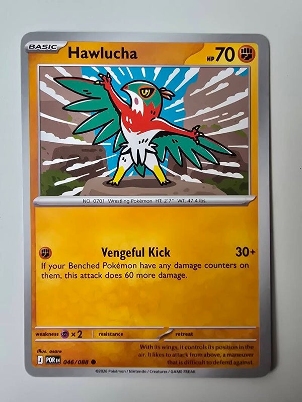 HAWLUCHA (PERFECT ORDER 046/088) (TRADING CARD)