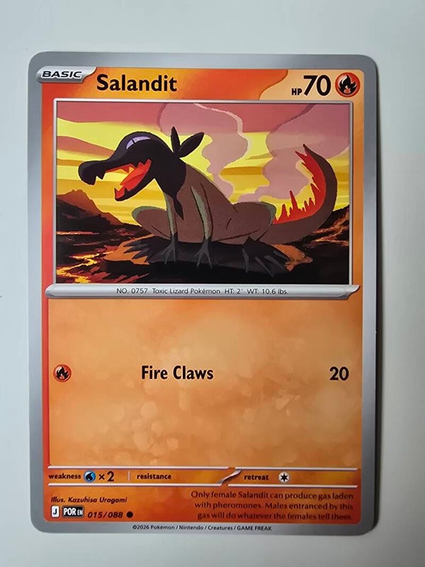 SALANDIT (PERFECT ORDER 015/088) (TRADING CARD)
