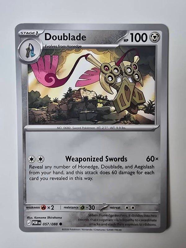 DOUBLADE (PERFECT ORDER 057/088) (TRADING CARD)