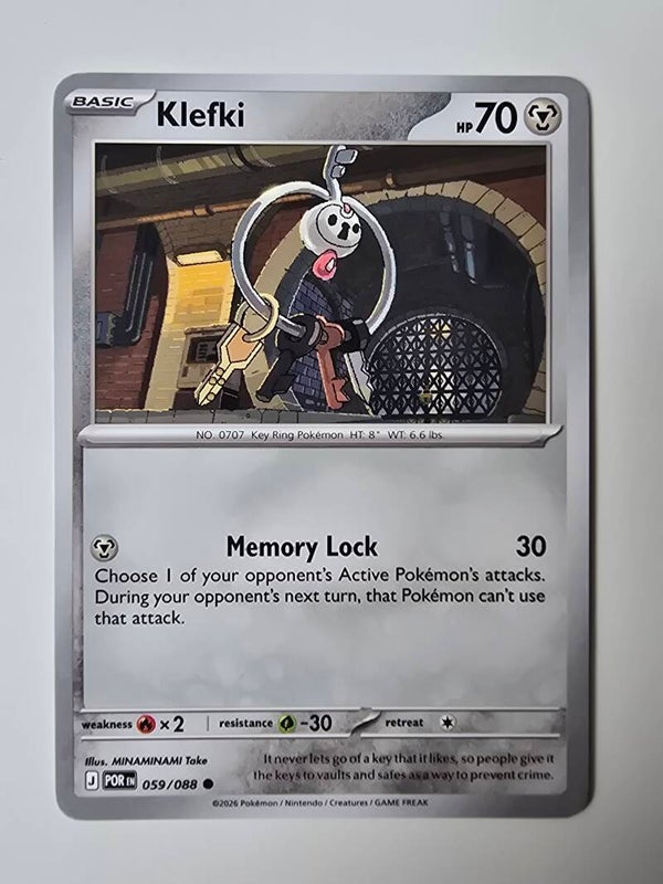 KLEFKI (PERFECT ORDER 059/088) (TRADING CARD)