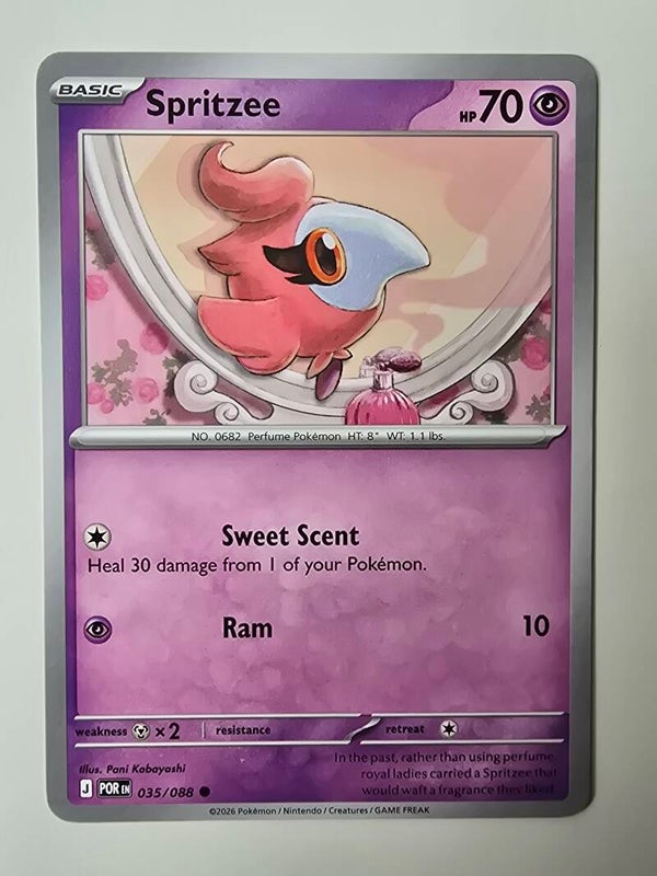 SPRITZEE (PERFECT ORDER 035/088) (TRADING CARD)