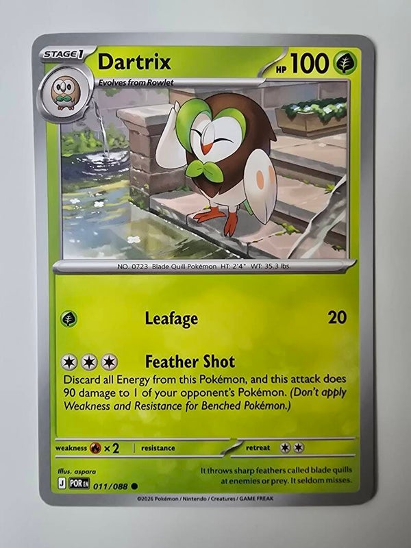 DARTRIX (PERFECT ORDER 011/088) (TRADING CARD)