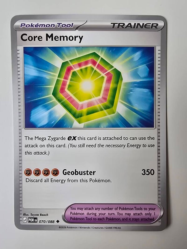 CORE MEMORY (PERFECT ORDER 070/088) (TRADING CARD)