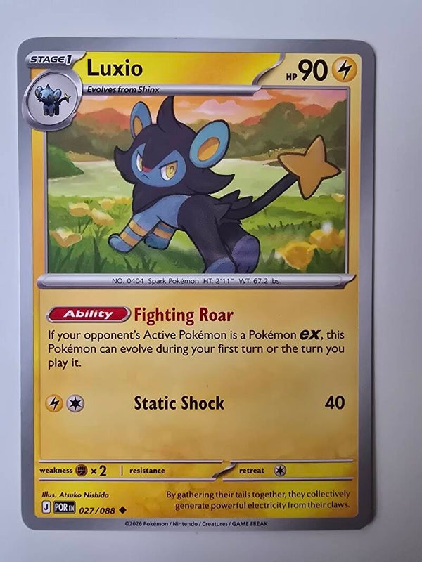 LUXIO (PERFECT ORDER 027/088) (TRADING CARD)