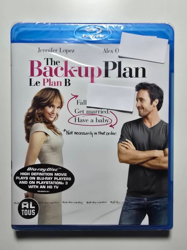 THE BACK-UP PLAN (IN SEAL) (BLURAY)