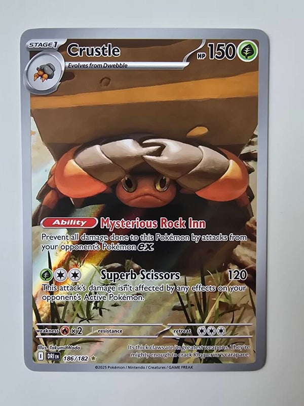 CRUSTLE (DESTINED RIVALS 186/182) (TRADING CARD)