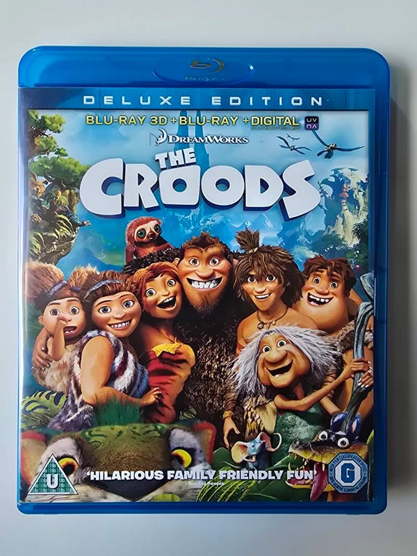 THE CROODS (IMPORT WITHOUT DUTCH SUBS) (3D + 2D) (BLURAY)