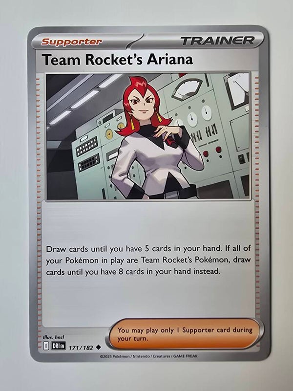 TEAM ROCKET'S ARIANA (DESTINED RIVALS 171/182) (TRADING CARD)