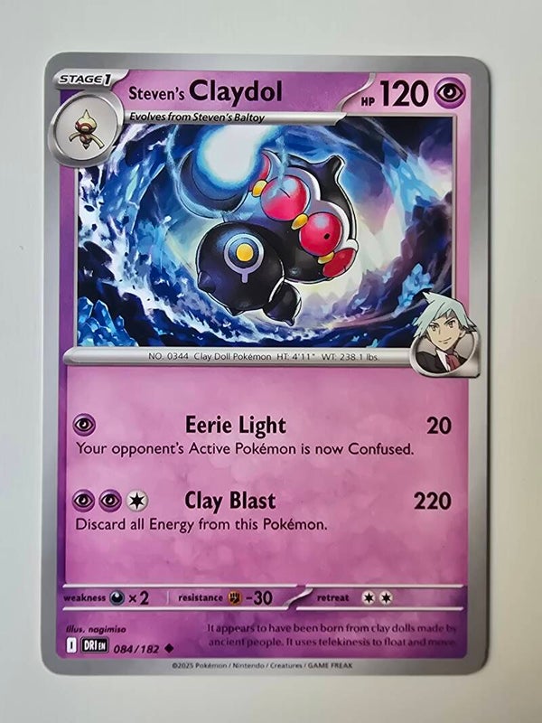 STEVEN'S CLAYDOL (DESTINED RIVALS 084/182) (TRADING CARD)