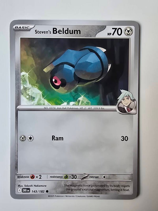 STEVEN'S BELDUM (DESTINED RIVALS 143/182) (TRADING CARD)