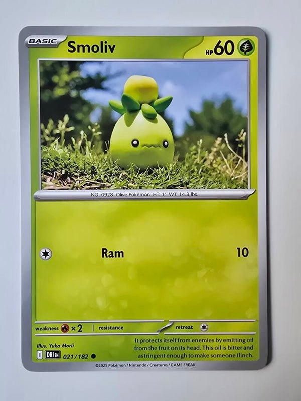 SMOLIV (DESTINED RIVALS 021/182) (TRADING CARD)