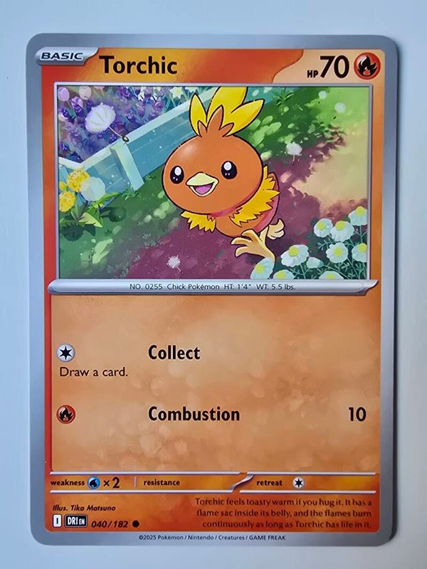 TORCHIC (DESTINED RIVALS 040/182) (TRADING CARD)