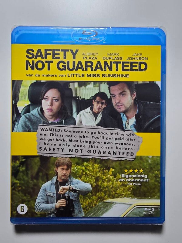 SAFETY NOT GUARANTEED (IN SEAL) (BLURAY)