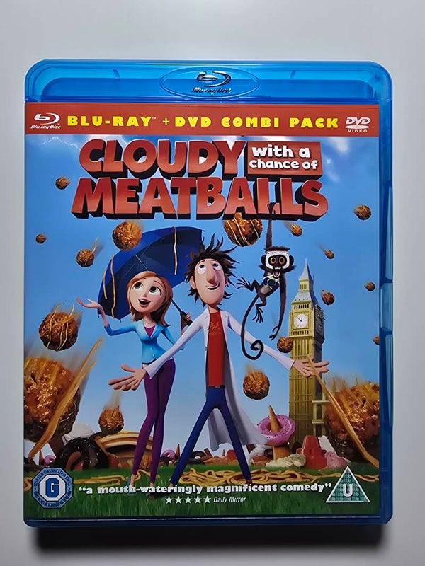 CLOUDY WITH A CHANCE OF MEATBALLS (IMPORT WITHOUT DUTCH SUBS) (BLURAY)