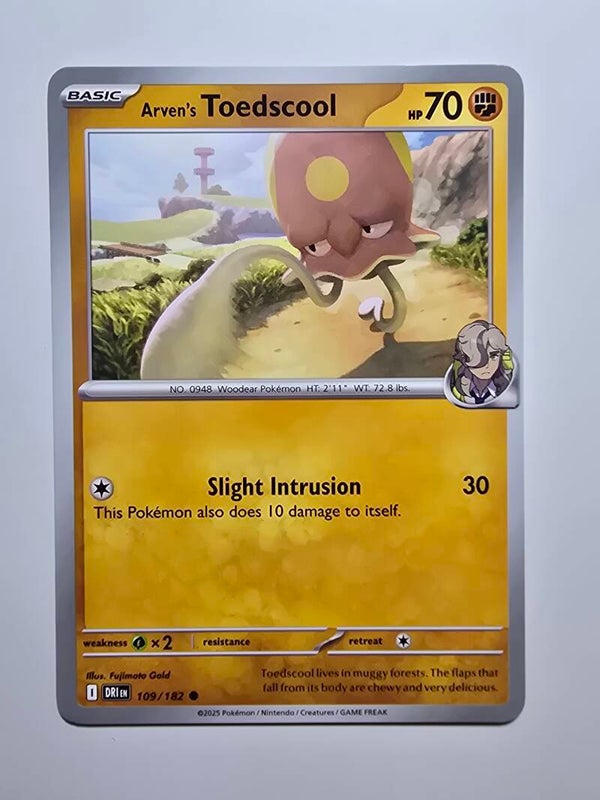 ARVEN'S TOEDSCOOL (DESTINED RIVALS 109/182) (TRADING CARD)