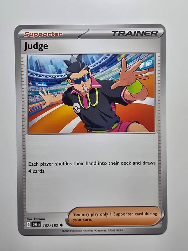 JUDGE (DESTINED RIVALS 167/182) (TRADING CARD)
