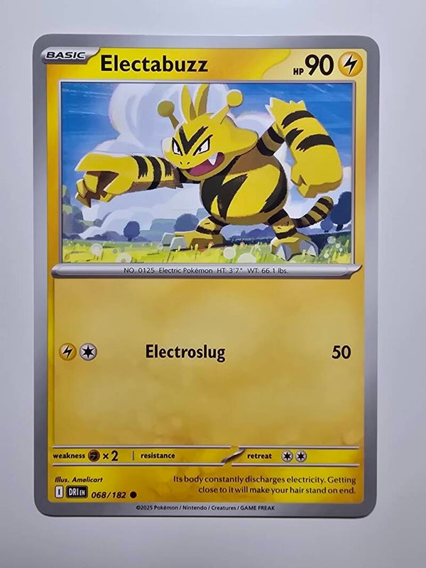 ELECTABUZZ (DESTINED RIVALS 068/182) (TRADING CARD)