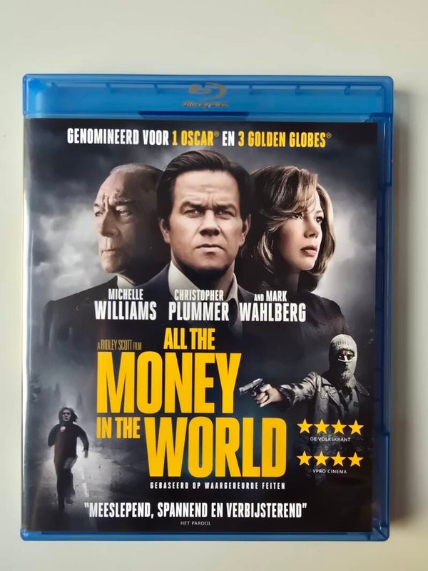 ALL THE MONEY IN THE WORLD (BLURAY)