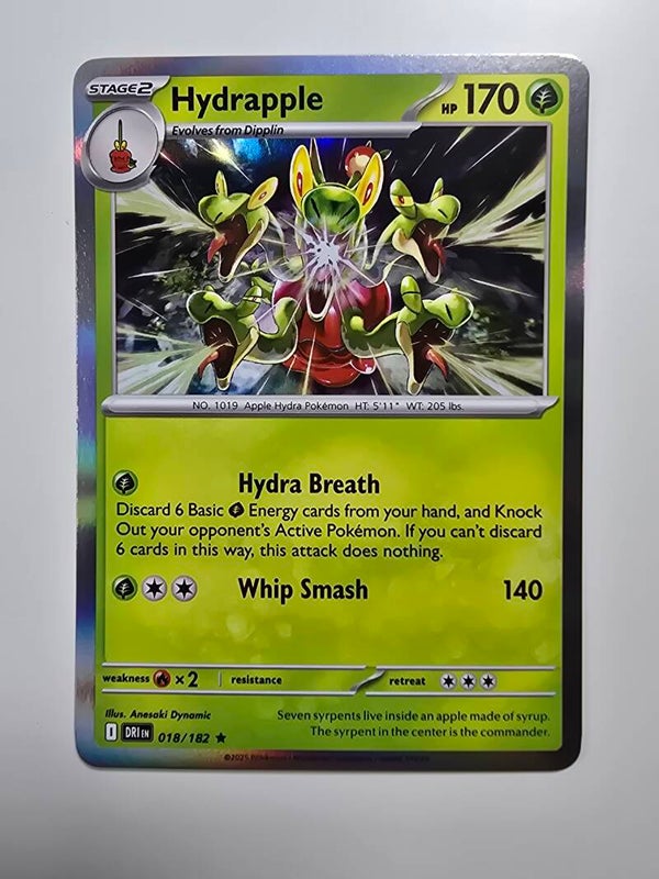 HYDRAPPLE (DESTINED RIVALS 018/182) (HOLO) (TRADING CARD)