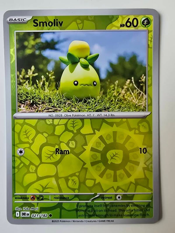 SMOLIV (DESTINED RIVALS 021/182) (REVERSE HOLO) (TRADING CARD)