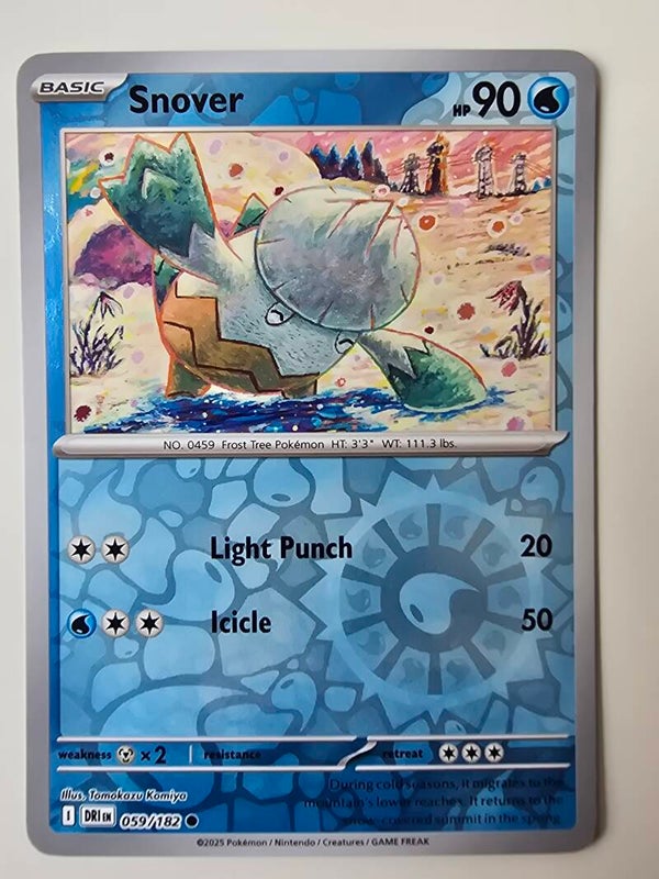 SNOVER (DESTINED RIVALS 059/182) (REVERSE HOLO) (TRADING CARD)