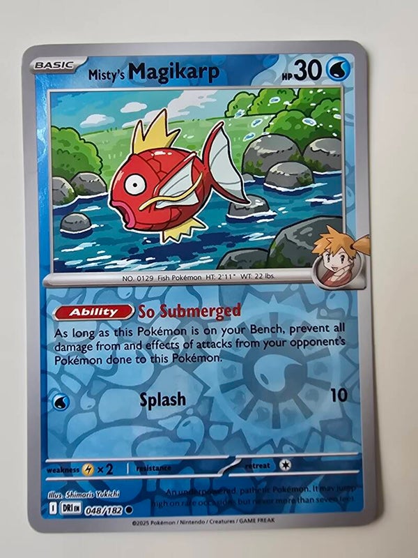 MISTY'S MAGIKARP (DESTINED RIVALS 048/182) (REVERSE HOLO) (TRADING CARD)