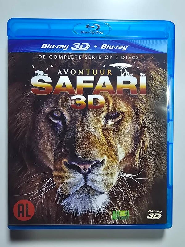 AVONTUUR SAFARI COMPLETE SERIE (3 DISC) (3D + 2D) (BLURAY)