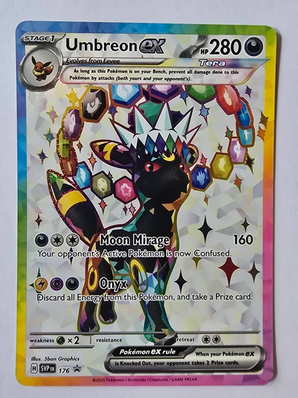 UMBREON EX (SCARLET & VIOLET PROMOS 176) (POKÉMON) (TRADING CARD)