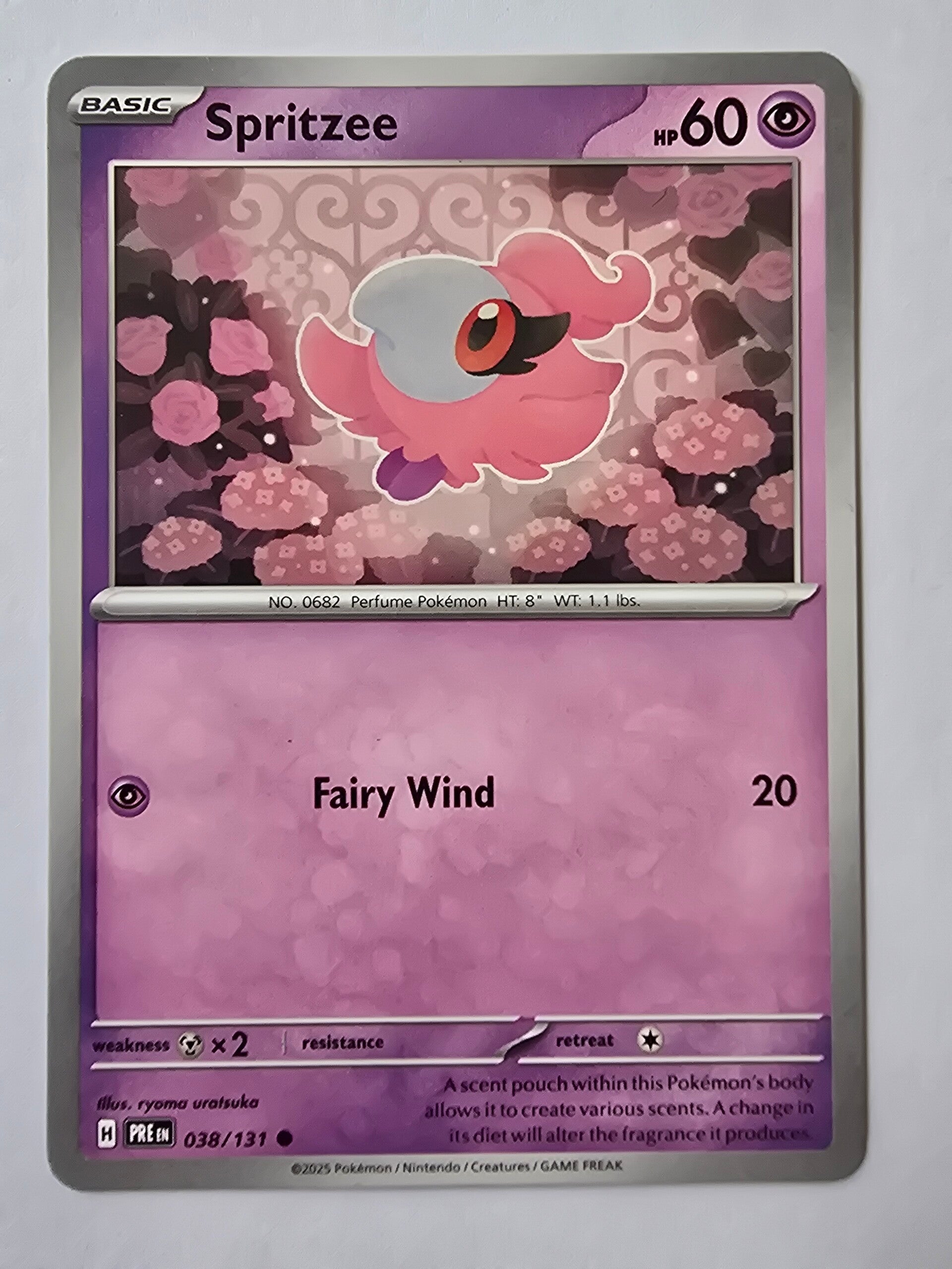 SPRITZEE (PRISMATIC EVOLUTIONS 038/131) (TRADING CARD)
