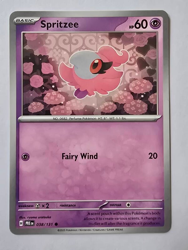 SPRITZEE (PRISMATIC EVOLUTIONS 038/131) (TRADING CARD)