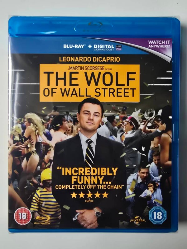 THE WOLF OF WALL STREET (IMPORT WITHOUT DUTCH SUBS) (IN SEAL) (BLURAY)