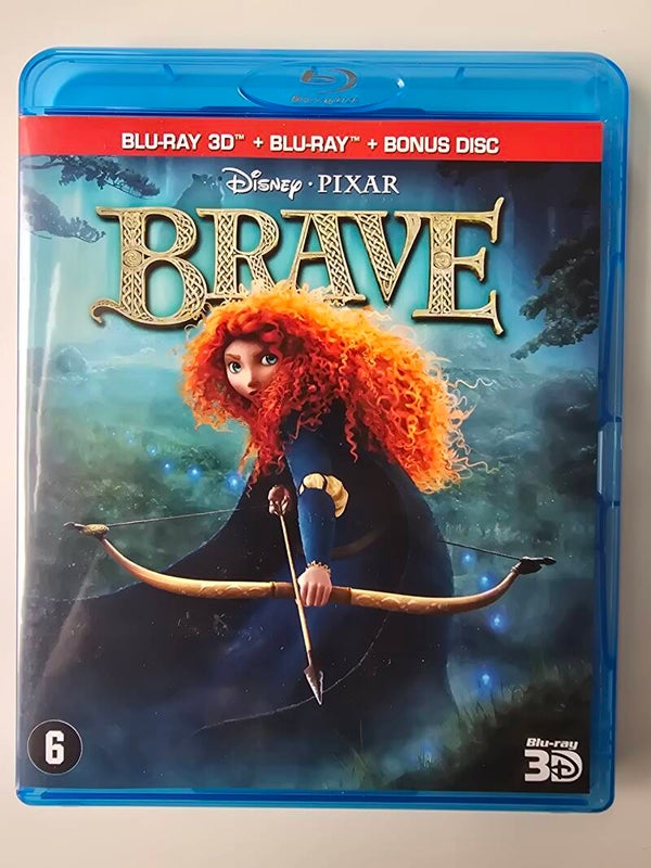 BRAVE (3D + 2D) (BLURAY)