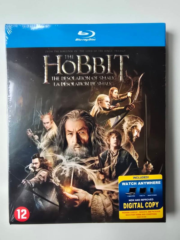 THE HOBBIT THE DESOLATION OF SMAUG (IN SEAL) (BLURAY)