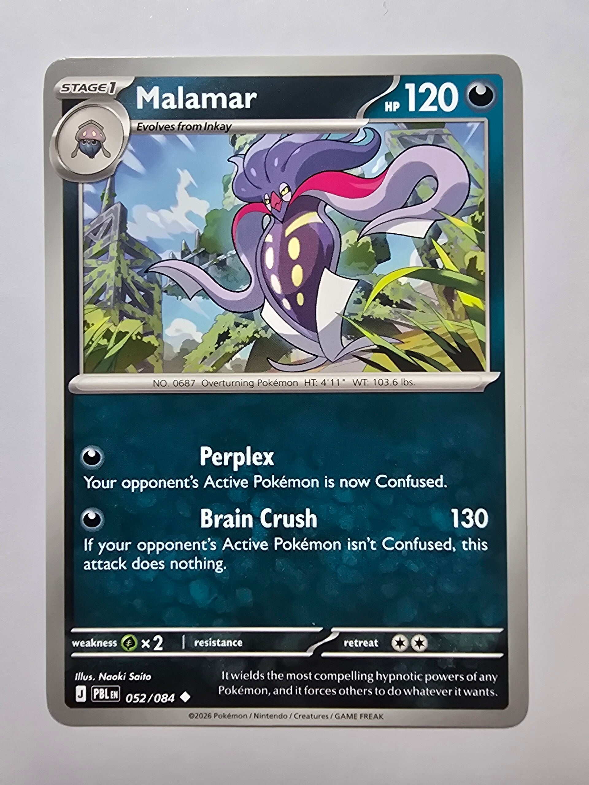 MALAMAR (PITCH BLACK 052/084) (TRADING CARD)