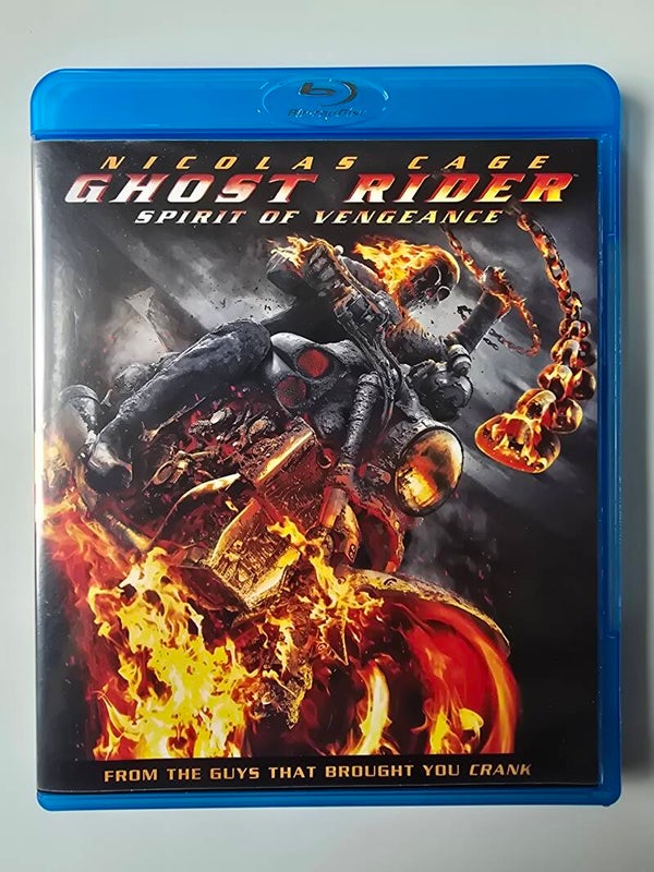 GHOST RIDER 2 SPIRIT OF VENGEANCE (IMPORT WITHOUT DUTCH SUBS) (BLURAY)