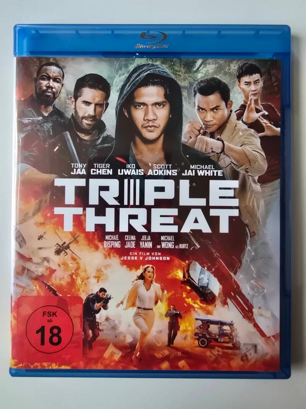 TRIPLE THREAT (IMPORT WITHOUT DUTCH SUBS) (BLURAY)