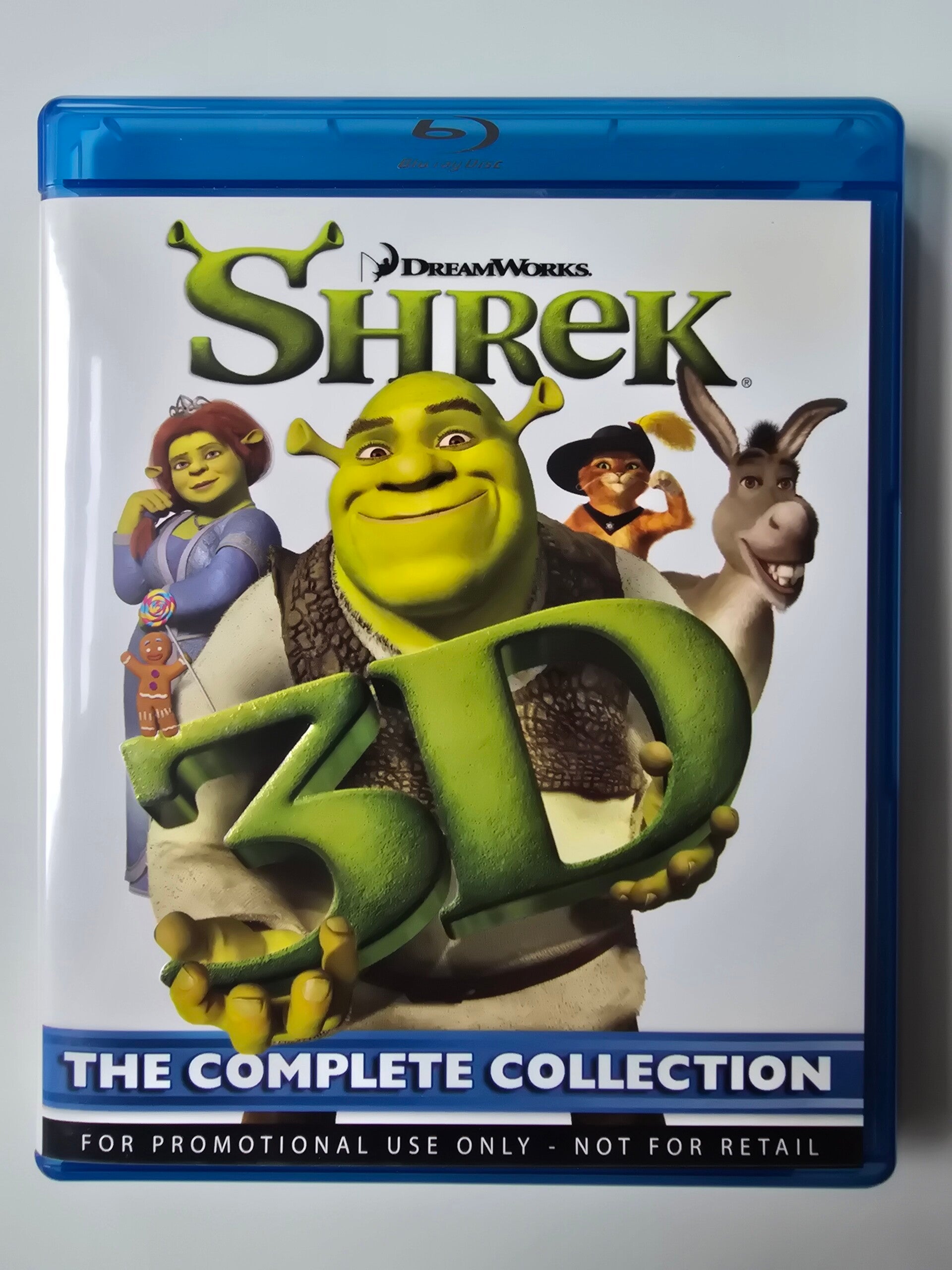 SHREK THE COMPLETE COLLECTION (IMPORT WITHOUT DUTCH SUBS) (3D) (BLURAY)
