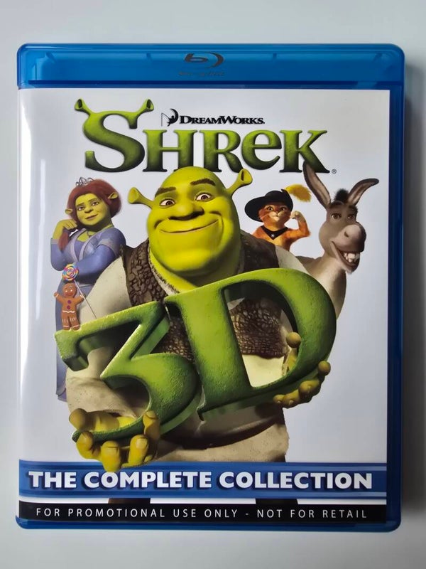 SHREK THE COMPLETE COLLECTION (IMPORT WITHOUT DUTCH SUBS) (3D) (BLURAY)
