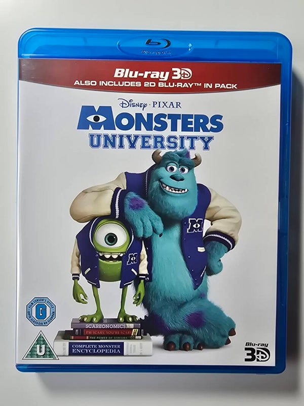 MONSTERS UNIVERSITY (3D + 2D) (IMPORT WITHOUT DUTCH SUBS) (BLURAY)