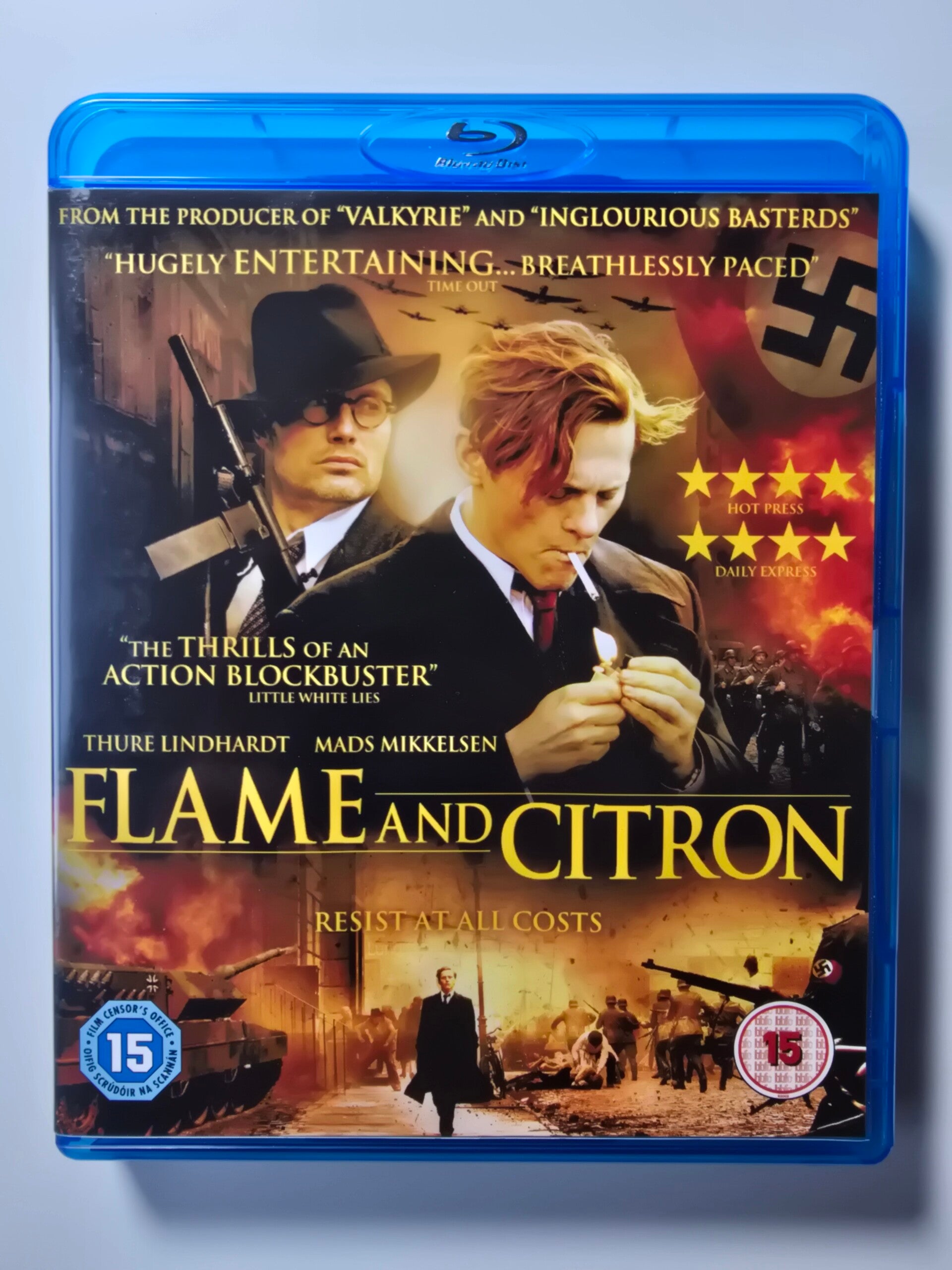 FLAME AND CITRON (IMPORT WITHOUT DUTCH SUBS) (BLURAY)