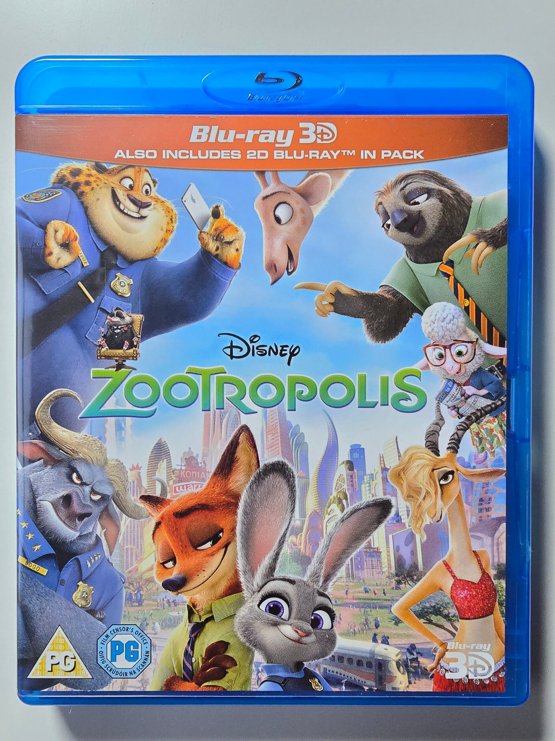 ZOOTROPOLIS (3D + 2D) (IMPORT WITHOUT DUTCH SUBS) (BLURAY)