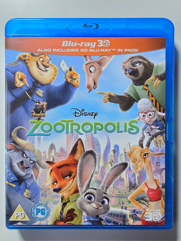 ZOOTROPOLIS (3D + 2D) (IMPORT WITHOUT DUTCH SUBS) (BLURAY)