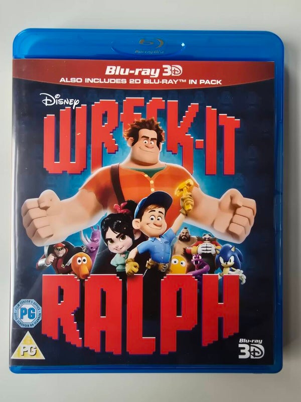 WRECK-IT RALPH (3D + 2D) (IMPORT WITHOUT DUTCH SUBS) (BLURAY)