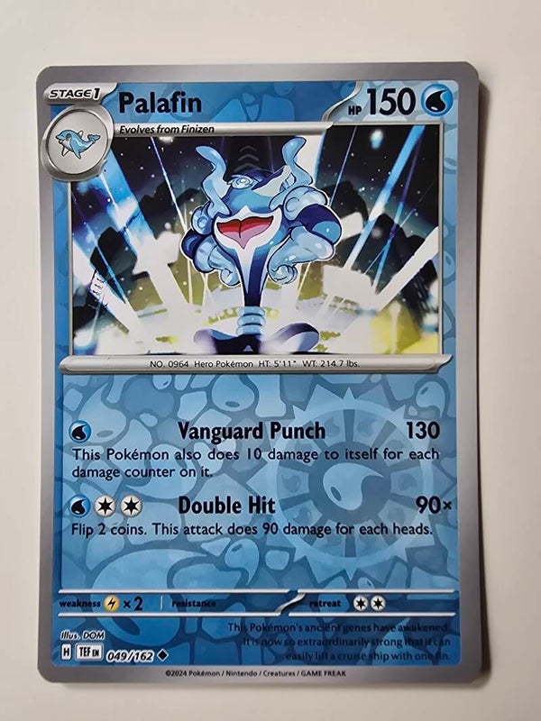 PALAFIN (TEMPORAL FORCES 049/162) (REVERSE HOLO) (TRADING CARD)