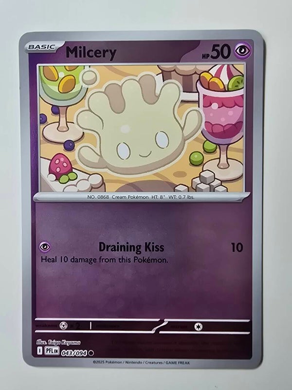 MILCERY (PHANTASMAL FLAMES 043/094) (REVERSE HOLO) (TRADING CARD)