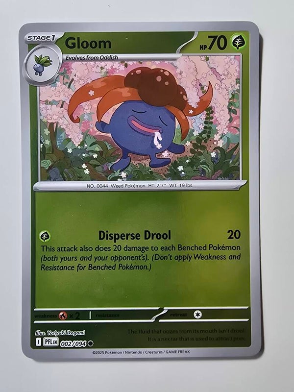 GLOOM (PHANTASMAL FLAMES 002/094) (REVERSE HOLO) (TRADING CARD)